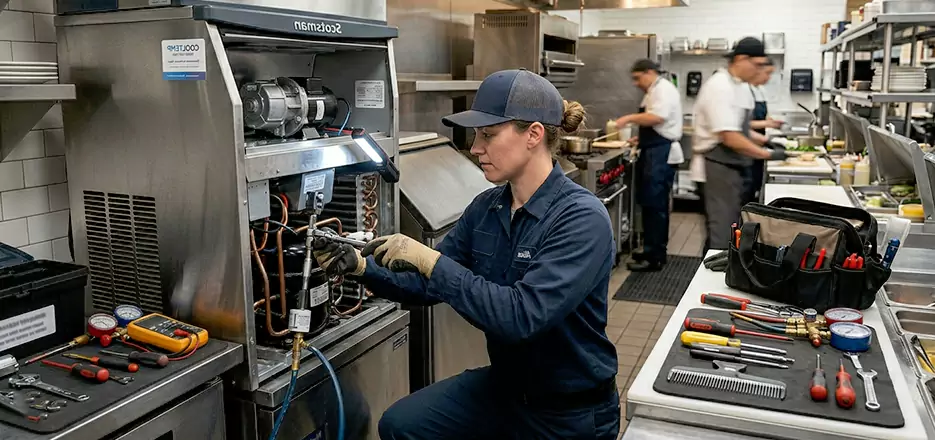 Industrial Ice Machine Maintenance in Hudson